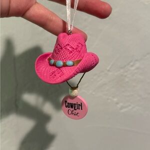 Hallmark cowboy hat ornament